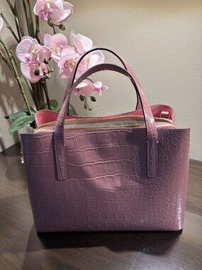 Radley London leather croc handbag